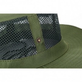 Sun Hats Packable Perfect Fishing Gardening - Olive Green - CY17YA26IN0 $10.53