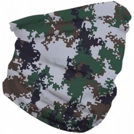 Balaclavas 2 Pcs Face Bandanas Mens Womens Headband Shield Scarf Neck Gaiters - Color Q - CC198O0SLSQ $12.36