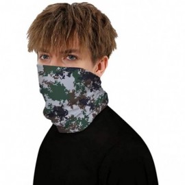 Balaclavas 2 Pcs Face Bandanas Mens Womens Headband Shield Scarf Neck Gaiters - Color Q - CC198O0SLSQ $12.36