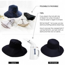 Sun Hats Womens Packable Ponytail SPF 50 Sun Hat Summer Gardening Hiking Fishing 55-61cm - Navy_99024 - CB18CWDQAD9 $19.71