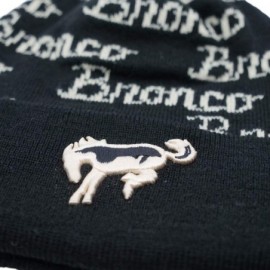 Skullies & Beanies Ford Bronco Beanie- 100% Acrylic Knit Cuffed Hat- One Size- Black - CB18AROKX0Y $19.69