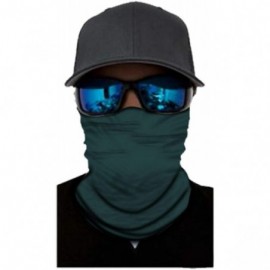 Balaclavas Seamless Unisex Face Bandanas for Dust- Festivals- Outdoors- Sports Men Face Scarf - B-green4 - CX197USA2D9 $11.50