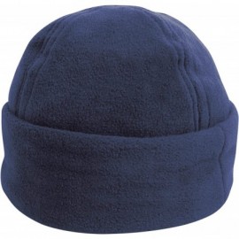 Skullies & Beanies Unisex Winter Essentials Active Fleece Ski Bob Hat - Black - C111L4A0JCF $10.98