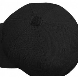 Baseball Caps Flex Team Cap- Black (Large) - CY12N5KB8GD $21.10