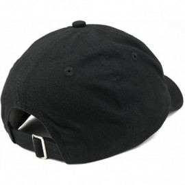 Baseball Caps Feminist Embroidered Brushed Cotton Adjustable Cap - Black - CR12N4WA21H $17.45