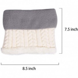 Skullies & Beanies Womens Winter Beanie Hat Warm Knit Skull Hat Scarf Set for Girl Slouchy Thick Fleece Lined Ski Hat with Po...