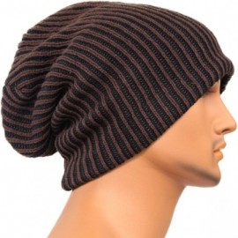 Skullies & Beanies Unisex Beanie Hat Slouchy Knit Cap Skullcap Ribbed Baggy Style 1031 - CB1295VCVP3 $9.75