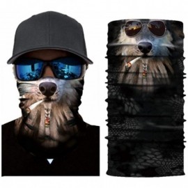 Balaclavas Men's Cool Skull Scarf Bone Pattern Printed Face Mask for Anti Dust Street Youth Hip-Hop Hecorative Bandanas - CE1...