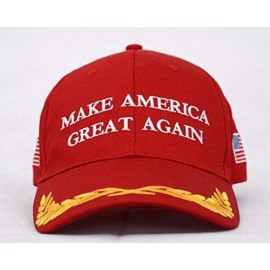 Baseball Caps Make America Great Again Hat [3 Pack]- Donald Trump USA MAGA Cap Adjustable Baseball Hat - Mili Red - CV18R60HQ...