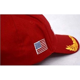 Baseball Caps Make America Great Again Hat [3 Pack]- Donald Trump USA MAGA Cap Adjustable Baseball Hat - Mili Red - CV18R60HQ...