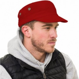 Baseball Caps Hat for Men Anti UV Sunburn Lightweight Breathable Cap - Red - CV18GGHMXSD $8.69