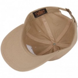 Baseball Caps USA American Flag Baseball Cap Military Army Operator Adjustable Hat - Khaki - CA129AQ8363 $14.21