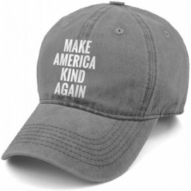 Baseball Caps Make America Kind Again Classic Vintage Jeans Baseball Cap Adjustable Dad Hat for Women and Men - Deep Heather ...