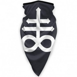 Balaclavas Leviathan Cross Seamless Ski Bandanas Face Mask Neck Gaiter Headwrap Head Scarf Skiing Balaclava - Black - CZ193TQ...