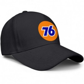 Baseball Caps Men/Women Print One Size Oil Logo Gas Station Plain Hat Flat Brim Baseball Cap - Black-71 - CU18WL22K92 $13.91