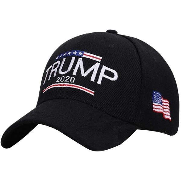 Baseball Caps Women Men Baseball Cap Letter Embroidered Casual Adjustable Sun Hat Baseball Caps - Black - C418UWSU098 $12.41