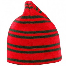 Skullies & Beanies Team Reversible Beanie - Red / Black / Black - CR11L18IF4Z $11.80