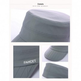 Baseball Caps UPF50 Quick-Dry Baseball Cap Free-Size Trucker Sun Dad Hat Hiking Outdoor Unisex - 00036_gray - CZ18SQ0QUQN $12.69