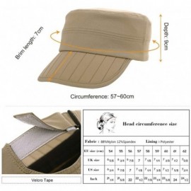 Baseball Caps UPF50 Quick-Dry Baseball Cap Free-Size Trucker Sun Dad Hat Hiking Outdoor Unisex - 00036_gray - CZ18SQ0QUQN $12.69