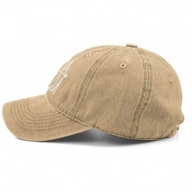 Baseball Caps Mama Bear Denim Hat Adjustable Female Stretch Baseball Hats - Natural - C818R6XLT5S $9.29