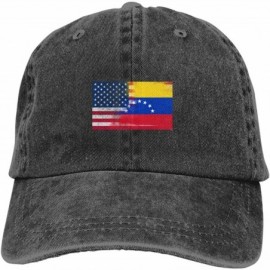 Baseball Caps Africa Rainbow Unisex Washed Adjustable Baseball Hats Dad Caps - Black - CB196YGMKSI $16.68