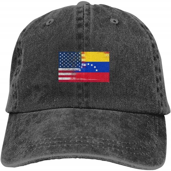 Baseball Caps Africa Rainbow Unisex Washed Adjustable Baseball Hats Dad Caps - Black - CB196YGMKSI $16.68