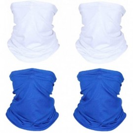 Balaclavas 4 Pieces Seamless Face Mask Neck Gaiter Scarf Sunscreen Breathable Bandana for Dust- Outdoors- Festivals- Sports -...