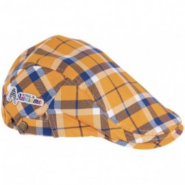 Baseball Caps Men's Hat - Tangerine Tartan - CE18KC8USXW $24.49