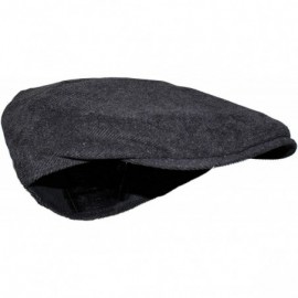 Newsboy Caps Classic Styling Street Easy Corduroy Driving Cap with Quilted Lining - Black - CN18Z8NR9YH $13.66