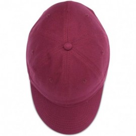 Baseball Caps Cute Moose Hat Baseball Cap - Maroon - CO18LZ7Z5DW $10.90