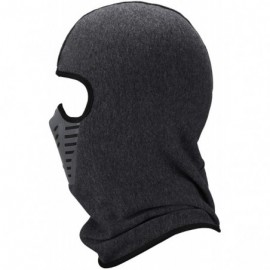 Balaclavas Men's Winter Balaclava Face Mask Cold Weather Windproof Fleece Ski Ninja Mask - Gray - CC12LH9JTS3 $12.09