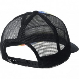 Baseball Caps Women's Bright Stripes Logo Snapback Cap - Black/Multi - CN18H6QS264 $30.72