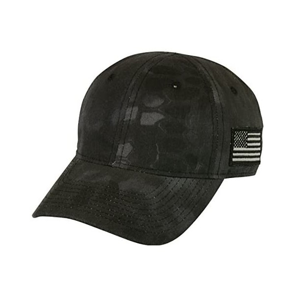 Baseball Caps Kryptek Tonal Side American Flag Cap - Kryptek Typhon Camo - C211JQNLU0D $11.46