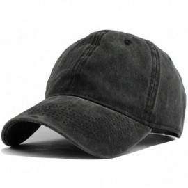 Cowboy Hats Hercvles Plain Adjustable Cowboy Cap Denim Hat for Women and Men - Pisces6 - CL18ZX6I2DE $20.66