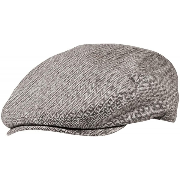 Newsboy Caps Cabby Hat DT621 - Brown/Cream - C4119WU7RNJ $12.03