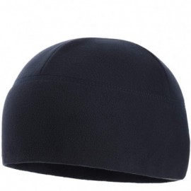 Skullies & Beanies Skull Cap Fleece 330 Winter Hat Mens Military Watch Tactical Beanie - Navy Blue - CM18L55XK20 $9.53