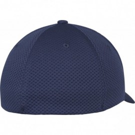 Baseball Caps Men's 3D Hexagon Jersey Cap - Navy - C4187233TEL $25.59