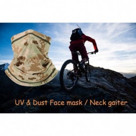 Balaclavas Summer Neck Gaiter Scarf- Cooling Cycling Mask- Breathable Fishing Mask Face Bandana - Ax-k-02 - CG19943IRQ7 $12.09