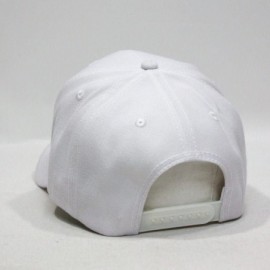 Baseball Caps Premium Plain Wool Blend Adjustable Snapback Hats Baseball Caps - Bt White - CP12MX3JWFT $12.73