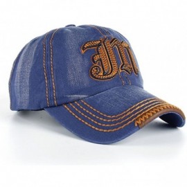 Baseball Caps Baseball Caps - Mens Baseball Cap - Baseball Cap for Women - Unisex Hat- Blue - C112NVB7R74 $7.74