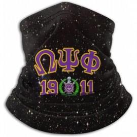 Balaclavas Omega Psi Phi Balaclava Bandana dust-proof Multi-Functional Seamless Neck Warmer - Black-2 - CO197T0EDSR $20.76