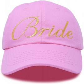 Baseball Caps Bachelorette Party Bride Hats Tribe Squad Baseball Cotton Caps - Light Pink - CY180CD9OOK $10.03