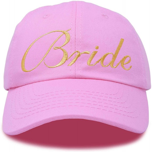 Baseball Caps Bachelorette Party Bride Hats Tribe Squad Baseball Cotton Caps - Light Pink - CY180CD9OOK $10.03