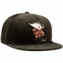 Baseball Caps Men's Wilderness Snapback Cap - Moose - CQ12O7L1GIN $12.20