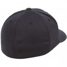 Baseball Caps Flexfit Pro-Formance Cap - Moisture Wicking- Stretch Flex Fit Hat - Dark Navy - CZ18HEUSMWC $16.31