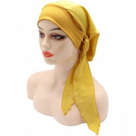 Skullies & Beanies Chemo Cancer Head Scarf Hat Cap Tie Dye Pre-Tied Hair Cover Headscarf Wrap Turban Headwear - CD198MTA4HN $...