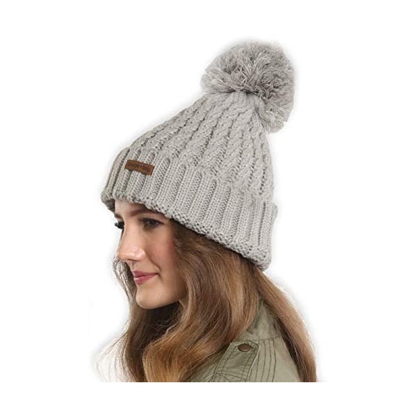 Skullies & Beanies Women's Beanies - Pearl - CC1854KNHL8 $8.82