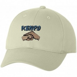 Baseball Caps Kenpo Custom Personalized Embroidery Embroidered Hat Cap - Stone - CP12N30F9NF $17.57