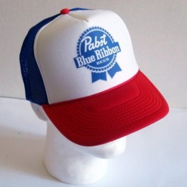 Sun Hats Retro PBR Trucker HAT Beer Cap Snapback Mesh Baseball Funny - CM12HEU5NUR $35.15