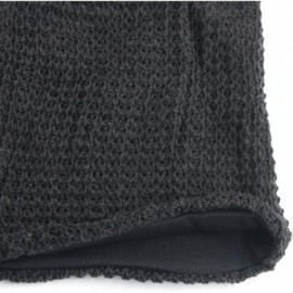 Skullies & Beanies Unisex Beanie Hat Slouchy Knit Cap Skullcap Baggy Crochet Style 1004 - Darkgrey - CW128MYV8HB $12.81